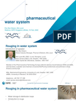 Seminar - IsPE Roughing in Pharmaceutical Water
