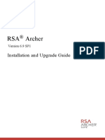 RSA Archer 6.9 SP1 Platform Installation and Upgrade Guide
