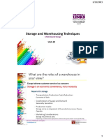 Storage and Warehousing Techniques: Links
