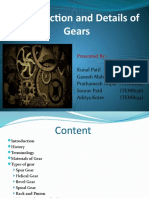 Construction and Details of Gears