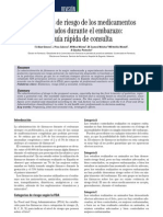 Medicamentos y embarazo: clasificación de riesgos según la FDA