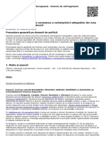 Pachetul de Proceduri de Constatare A Ne Ndeplinirii Obliga Iilor Din Luna Octombrie Principalele Decizii