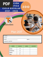 EXAMEN DIAGNÓSTICO 2DO. GRADO TELEsecundaria