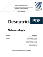 Desnutricion Fisiopatologia