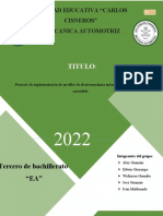 Implementación de un taller de electromecánica automotriz para el sistema de encendido