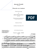 Antonio Vivaldi: Concerto en Ré Mineur