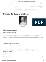 Olympe de Gouges citations (5 citations) _ Citations célèbres