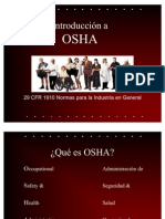 Introduccion a OSHA