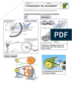 3466 Synthese La Transmission de Mouvement