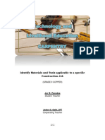 Module in Carpentry 1