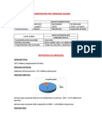 Segmentacion y Definicion de Mercado Gloria