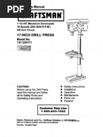 Download Drill Press Manual by italianjeremy SN57613062 doc pdf