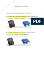 Tarea N°3 Modificatorias Del A Ley 29783 de La Ley SST