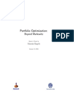 Portfolio Optimization Beyond Markowitz