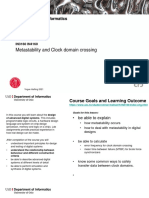 Metastability and Clock Domain Crossing: IN3160 IN4160