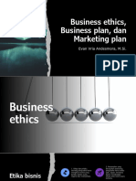 Business Ethics, Business Plan, Dan Marketing