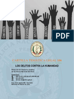 Cartilla 106 - Delitos Contra La Humanidad