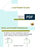 Series and Parallel Circuits: Electric Circuit Analysis (CSE-251)