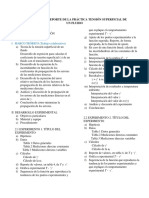 Contenido Del Reporte de La Práctica Tensión Superficial de Un Fluido