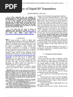 Survey of Digital RF Transmitters: Abishek Madhavan, James Lim