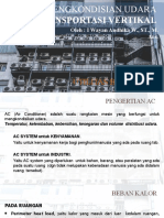 #4 UTILITAS - Pengkondisian Udara & Transportasi Vertikal (Wayan Andhika)