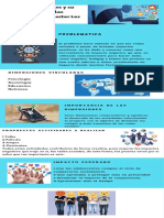 Turquesa Iconos Proceso Infografía