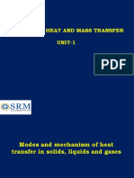 18MEC202T- HEAT TRANSFER FUNDAMENTALS