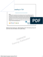 PRG10. Multi Threading in T24 - R10.02