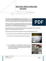 Corrosion in The Leading Edge of Main Rotor Blades