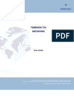 Temenos T24 Archiving: User Guide