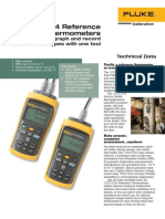 1523/1524 Reference Thermometers: Measure, Graph and Record Three Sensor Types With One Tool Technical Data