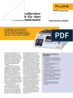 Druckkalibrator 2271A Für Den Industrieeinsatz: Technische Daten