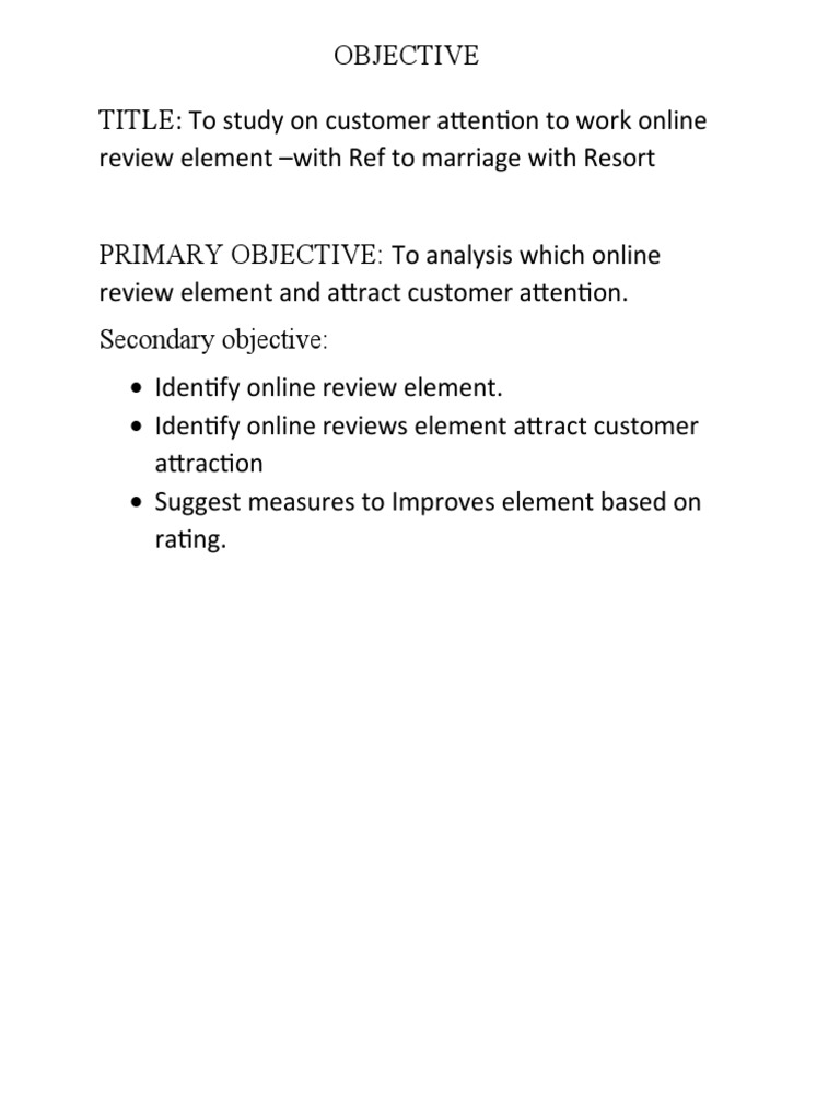 Customer Attention to Online Reviews | PDF | Career & Growth | Business