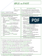 simple past or past perfect tense grammar exercises worksheet (2)