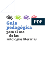 Guía Pedagógica para El Uso de Las Antologías Literarias