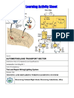 AUTOMOTIVE 10 Learning Activity Sheet