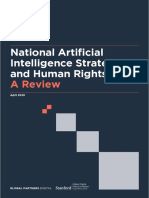 National Artifical Intelligence Strategies and Human Rights A Review - April2020