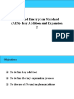 Advanced Encryption Standard (AES) - Key Addition and Expansion 2