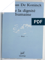 De La Dignité Humaine by Thomas de Koninck (Z-lib.org)