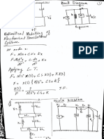 Mathematical Modelling of Mechanical Design of A System
