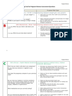 Training Tool For Pregnant Woman Assessment Questions: 100's Anthropometric HT/WT, %tiles