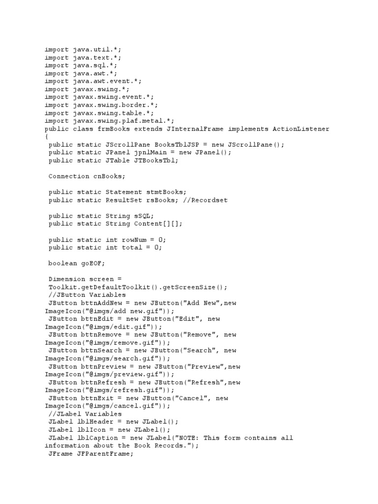 Java Code Java PDF Computer Data Computer Engineering