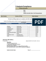 Pepsico COA Word - Doc - NLM