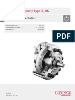 Radial Piston Pump Type R, RG: Product Documentation