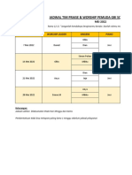 Jadwal Pemuda Mei