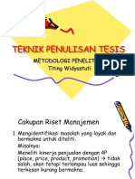 Penulisan Thesis Maksi