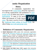 Chapter 2 Community Organization SocialWork BS 6th Semester