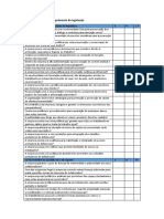 Lista de Verificacao