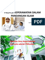 Profesi Keperawatan Dalam Pandangan Islam