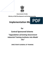 Implementation Manual: For Central Sponsored Scheme
